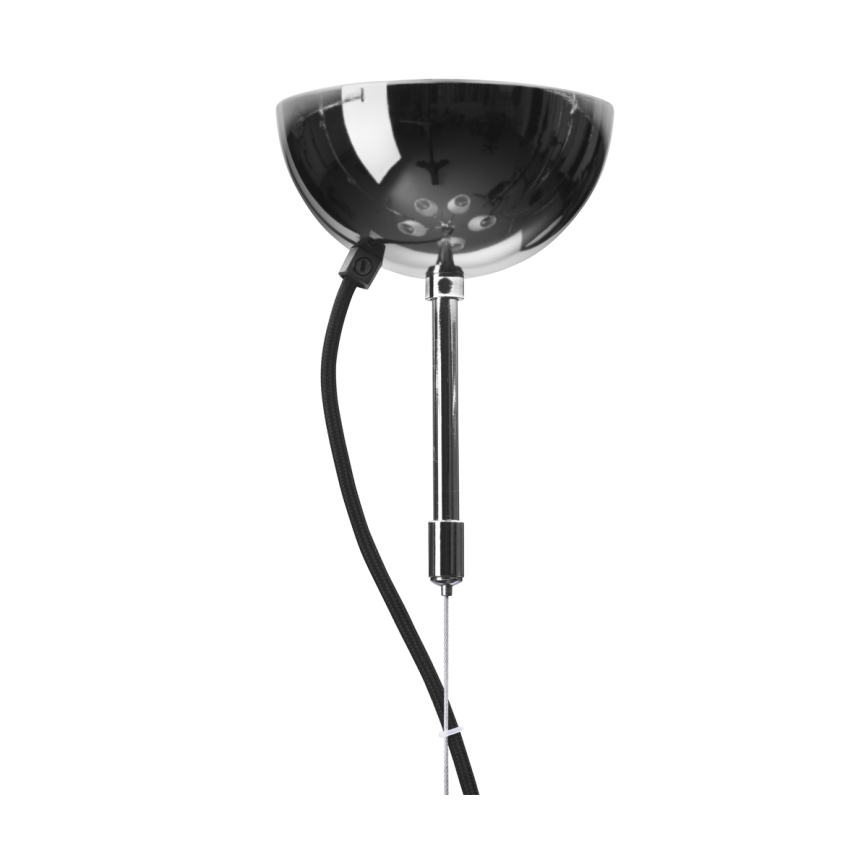 ByRydens - Lustr na lanku LYNF 5xE14/8W/230V lesklý chrom/bílá