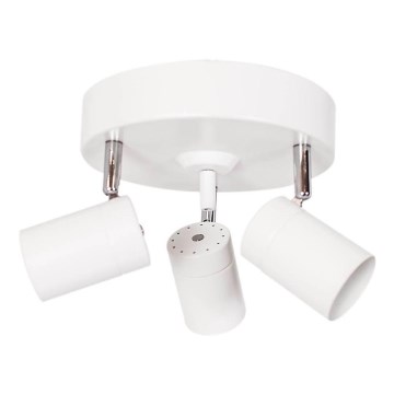 ByRydens - Bodové svítidlo CORRECT 3xGU10/7W/230V bílá pr. 20 cm