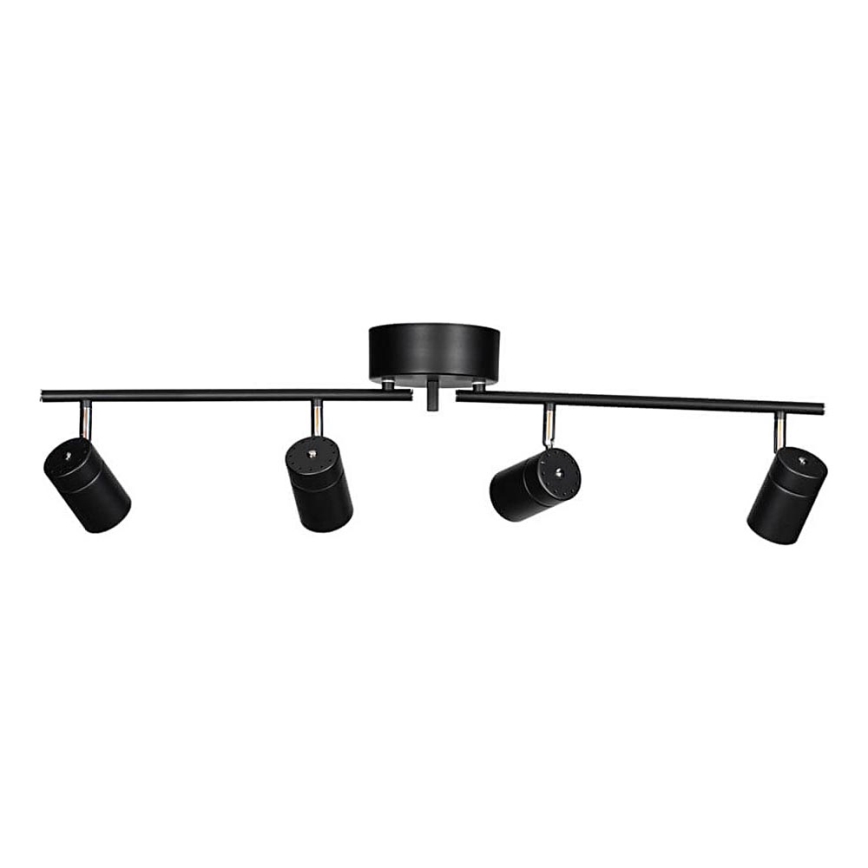 ByRydens - Bodové svítidlo CORRECT 4xGU10/7W/230V černá