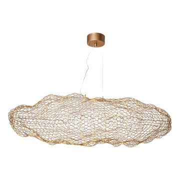 ByRydens - LED Lustr na lanku HAYDEN LED/15W/230V zlatá