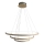 ByRydens - LED Lustr na lanku TRIONE LED/45W/230V hnědá pr. 80 cm