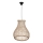 ByRydens - Lustr na lanku SEAGRASS 1xE27/8W/230V béžová pr. 49 cm