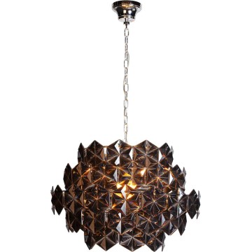 ByRydens - Lustr na řetězu MONARQUE MINI 3xE14/8W/230V černá