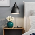 ByRydens - Nástěnná lampa BAZAR MINI 1xE27/5W/230V černá