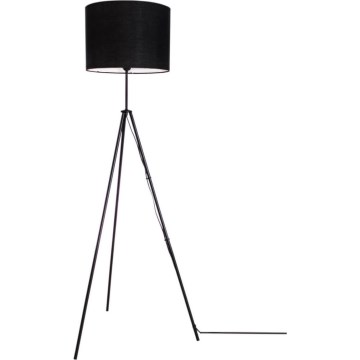 ByRydens - Stojací lampa RINA 1xE27/5W/230V černá