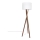 ByRydens - Stojací lampa VEGA 1xE27/5W/230V hnědá/bílá