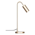ByRydens - Stolní lampa CURVE 1xGU10/7W/230V zlatá