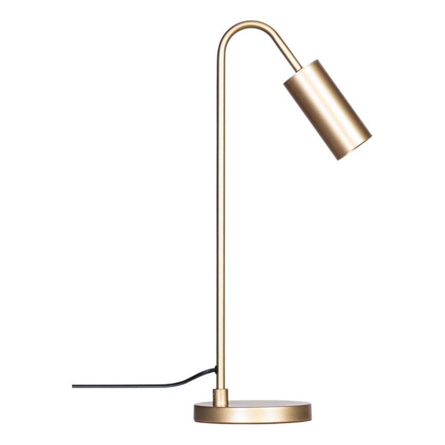 ByRydens - Stolní lampa CURVE 1xGU10/7W/230V zlatá