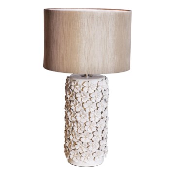ByRydens - Stolní lampa FIORE 1xE27/5W/230V krémová