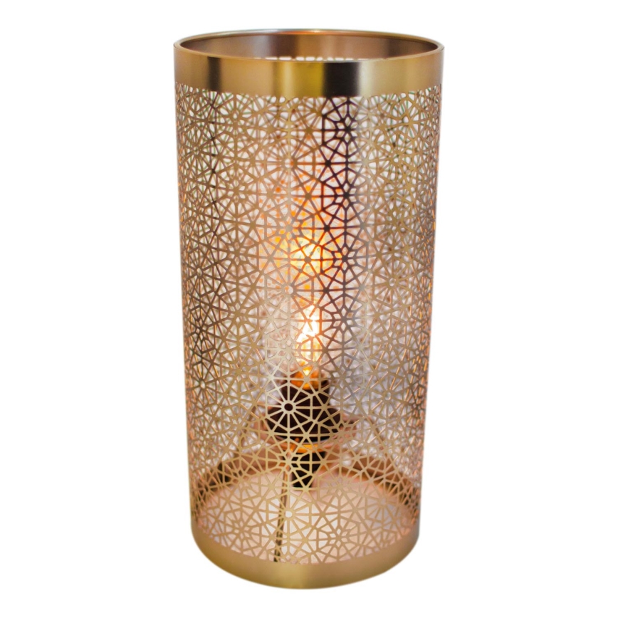 ByRydens - Stolní lampa HERMINE 1xE14/5W/230V mosaz