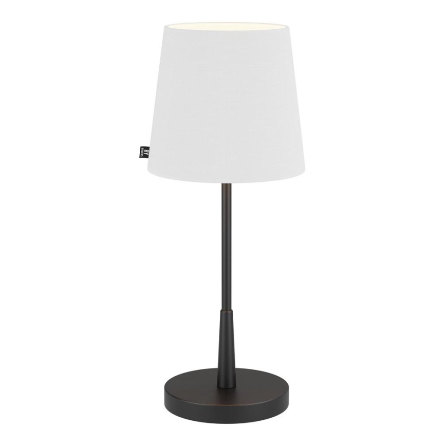 ByRydens - Stolní lampa LUMI 1xE27/8W/230V bílá/černá 48,5 cm