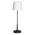 ByRydens - Stolní lampa LUMI 1xE27/8W/230V bílá/černá 68,5 cm