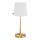 ByRydens - Stolní lampa LUMI 1xE27/8W/230V bílá/zlatá 48,5 cm
