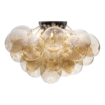 ByRydens - Stropní svítidlo GROSS 6xG9/8W/230V kouřová/hnědá pr. 70cm