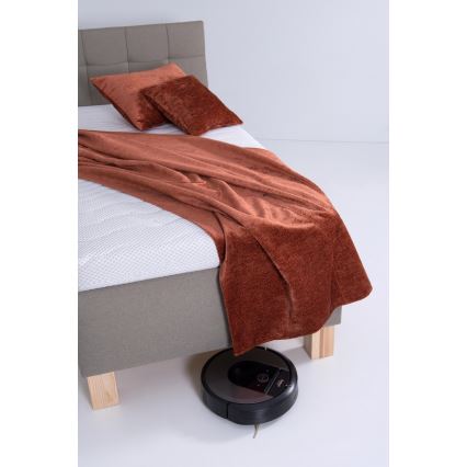 Čalouněná postel s úložným prostorem bez matrace MARIA ONE 90x200 cm taupe