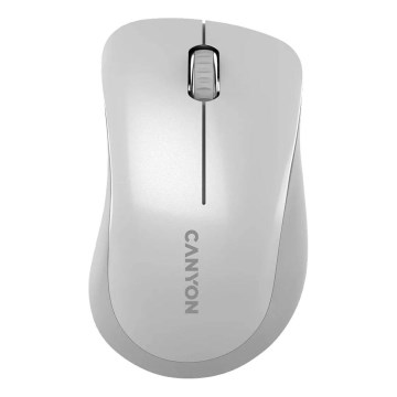 Canyon - Bezdrátová optická myš se senzorem Pixart MW 1200 DPI 2xAAA bílá