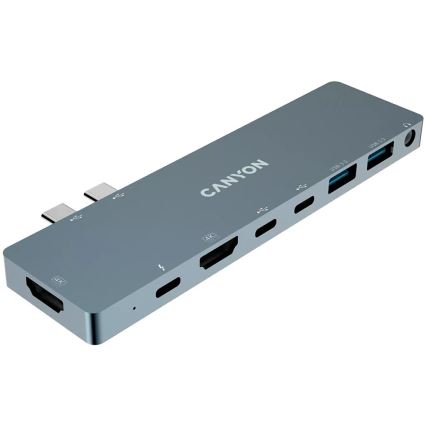 Canyon - Dokovací stanice Power Delivery pro Macbook 8v1