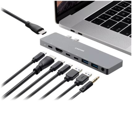 Canyon - Dokovací stanice Power Delivery pro Macbook 8v1