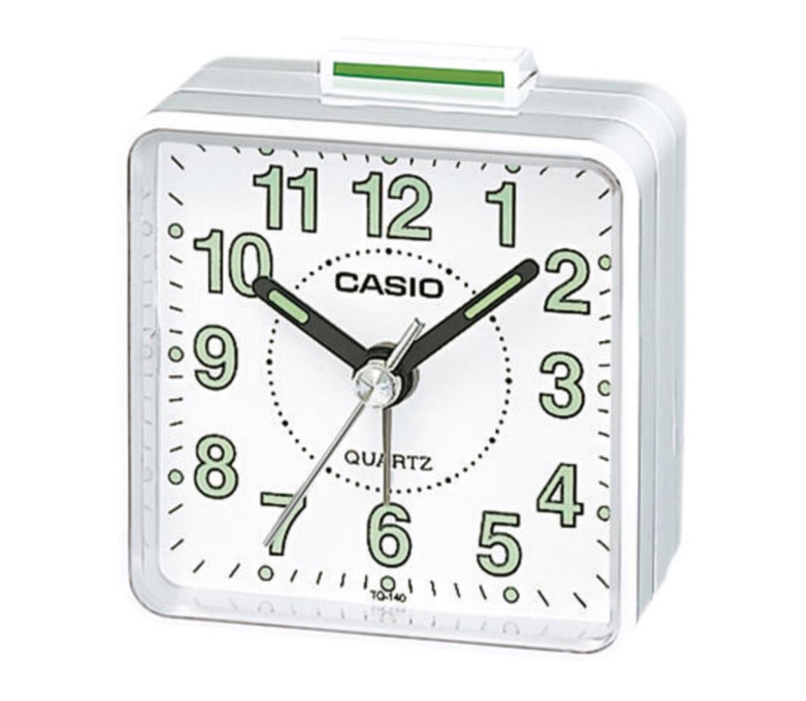 Casio Casio - Budík 1xAA bílá 