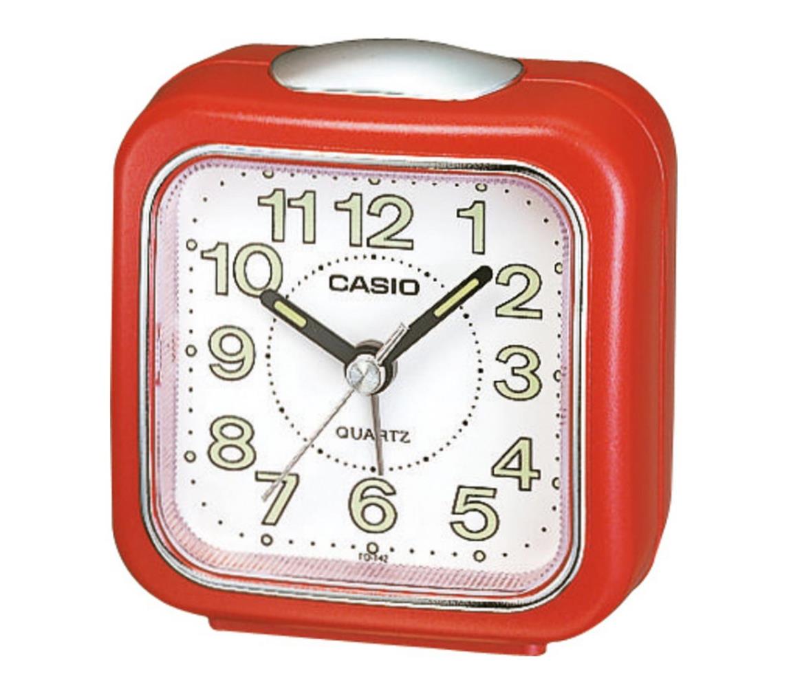 Casio Casio - Budík 1xAA červená/bílá FT0362