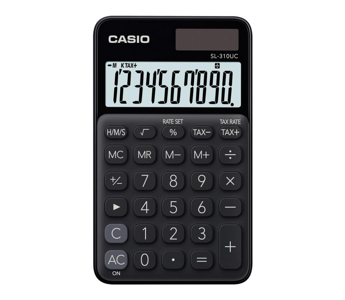 Casio Casio - Kapesní kalkulačka 1xLR54 černá FT0265