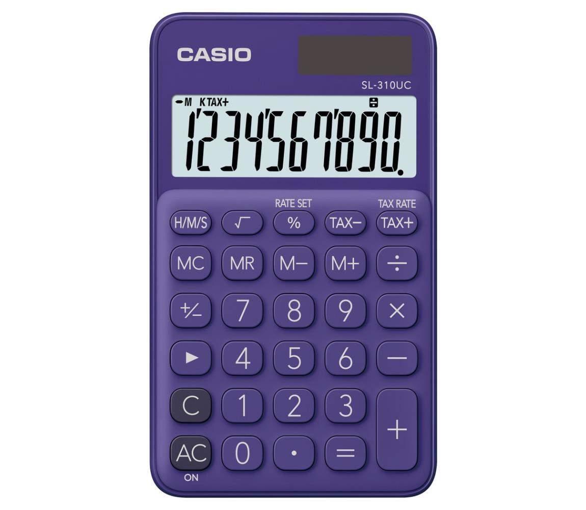 Casio Casio - Kapesní kalkulačka 1xLR54 fialová FT0925