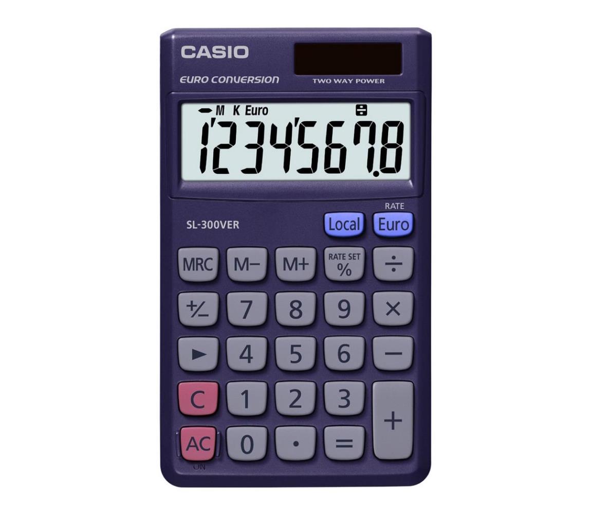 Casio Casio - Kapesní kalkulačka 1xLR54 modrá