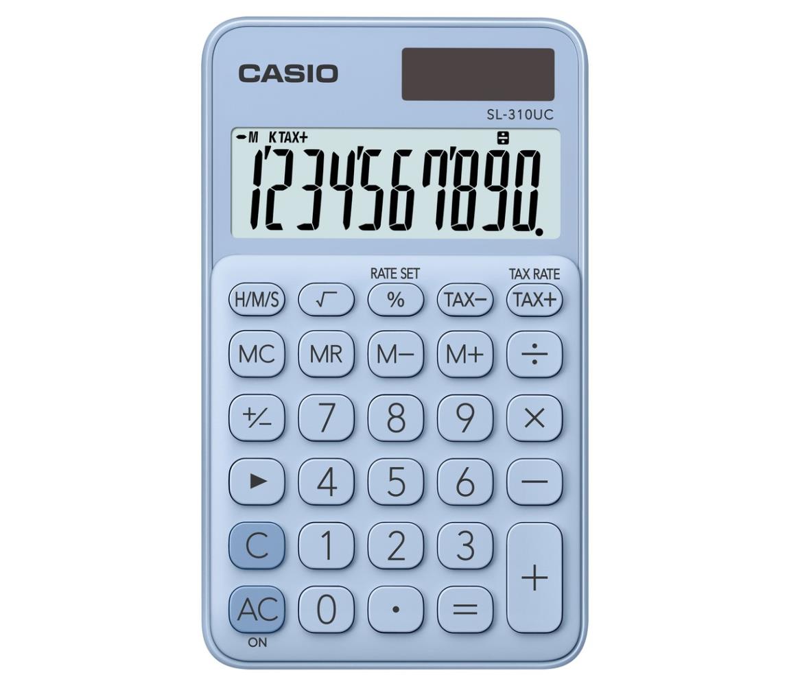 Casio Casio - Kapesní kalkulačka 1xLR54 modrá FT0924