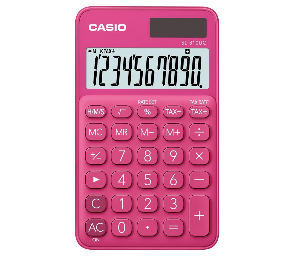 Casio Casio - Kapesní kalkulačka 1xLR54 růžová FT0926