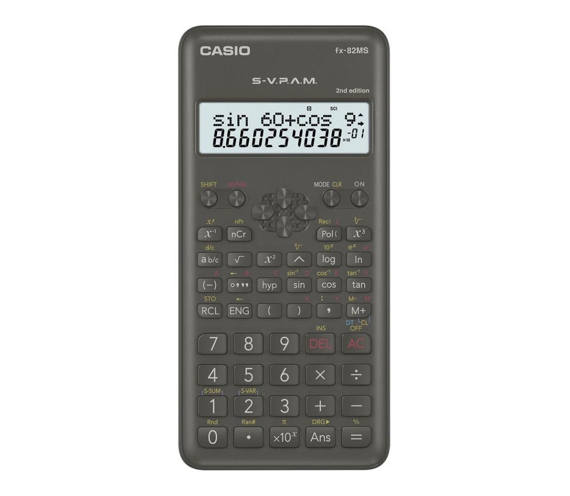 Casio Casio - Školní kalkulačka 1xAAA černá