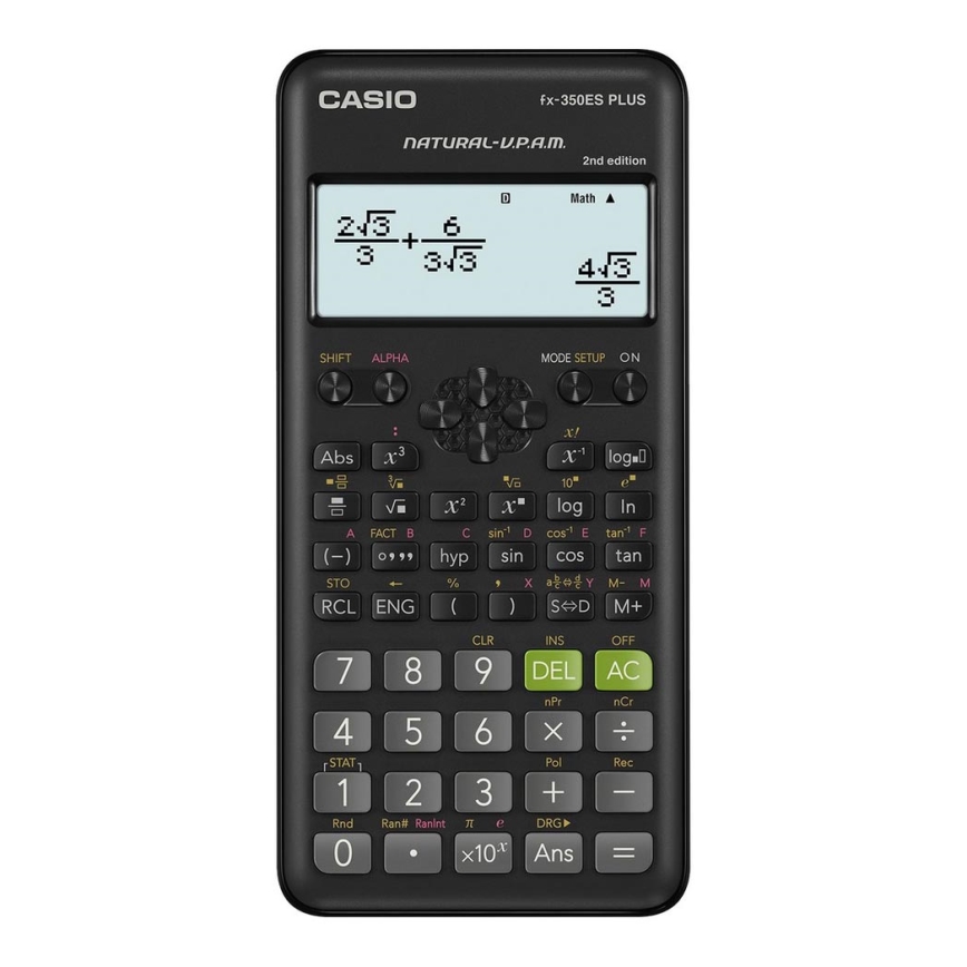 Casio - Školní kalkulačka 1xLR44 černá