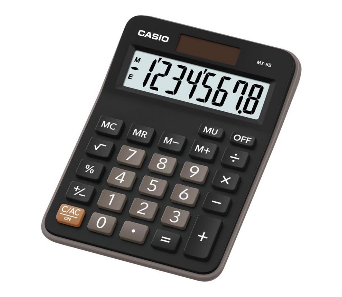 Casio Casio - Stolní kalkulačka 1xLR1130 černá FT0259