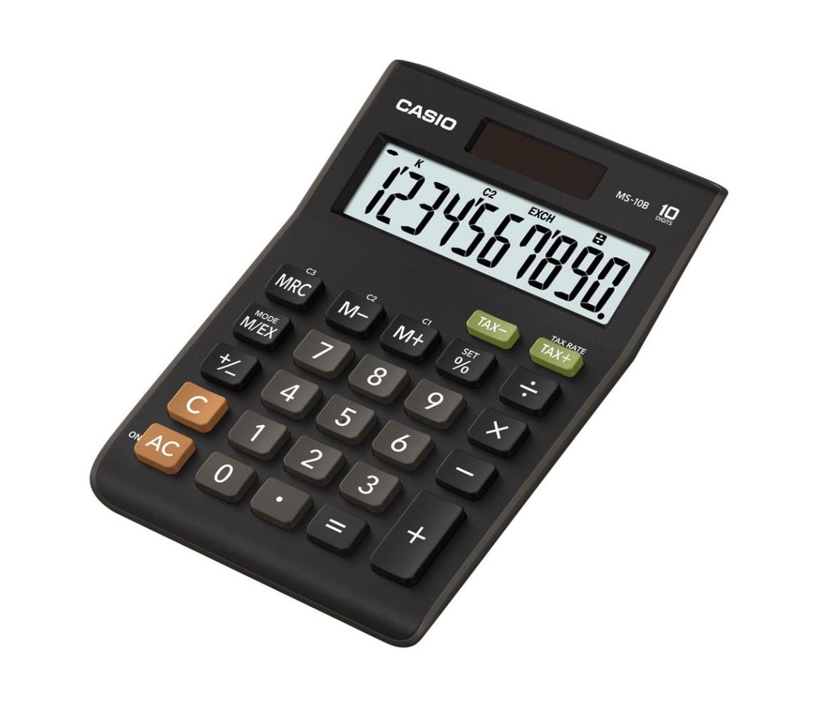 Casio Casio - Stolní kalkulačka 1xLR54 černá FT0270