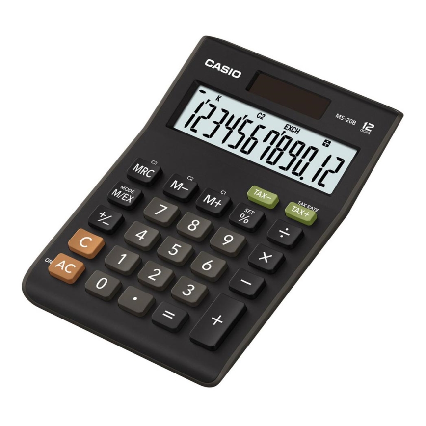 Casio - Stolní kalkulačka 1xLR54 černá