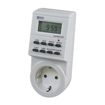 Časový spínač digitální P5521 SCHUKO