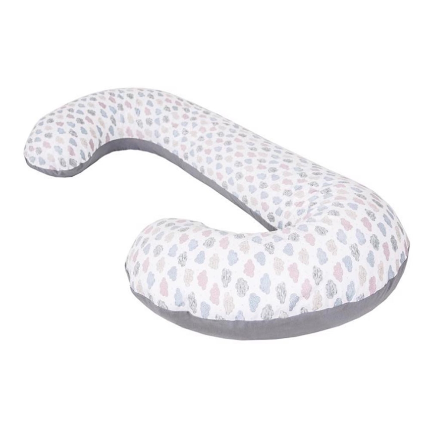 CebaBaby - Kojicí polštář PHYSIO mráčky