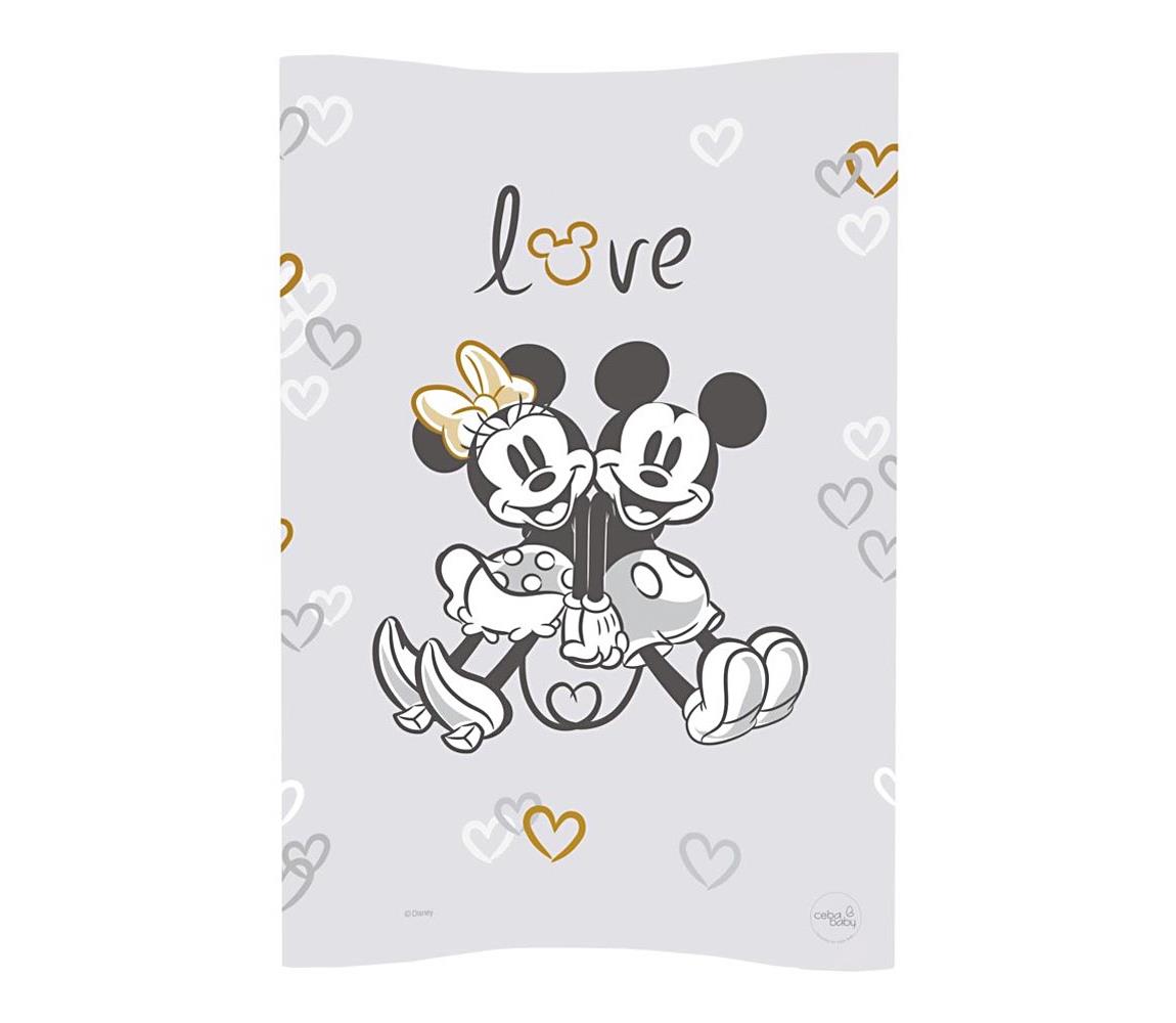 CebaBaby CebaBaby - Přebalovací podložka dvouhranná COSY DISNEY 50x70 cm šedá AG0234