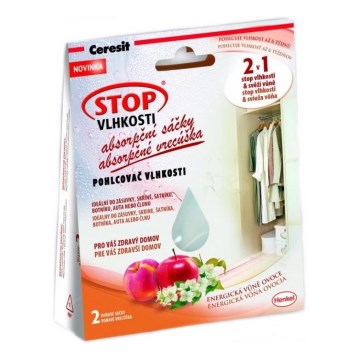 Ceresit - Absorpční sáčky 2x 50 g energické ovoce