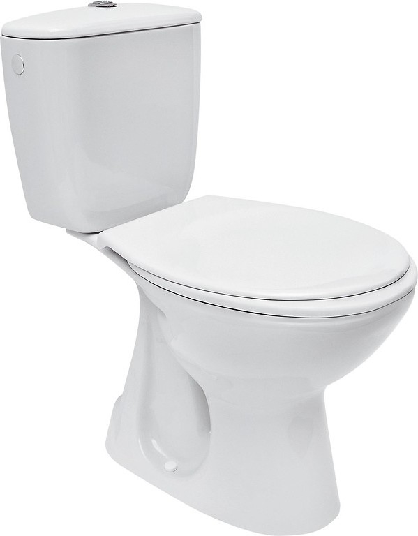 Cersanit K08-029 - Stojící WC s prkénkem PRESIDENT keramika/bílá