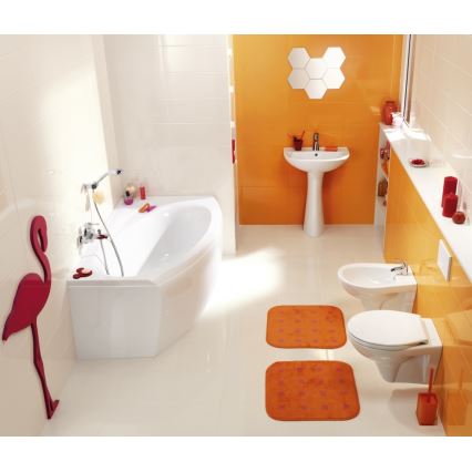 Cersanit K08-029 - Stojící WC s prkénkem PRESIDENT keramika/bílá