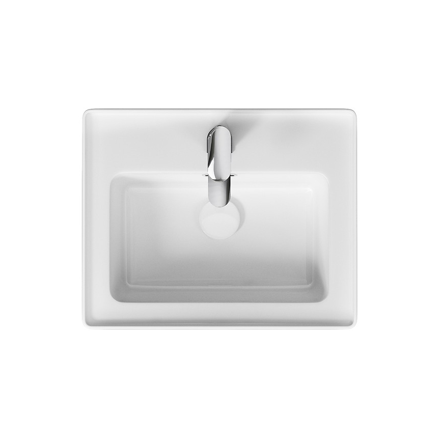 Cersanit K114-005 - Umyvadlo na desku/závěsné CREA 40x50,5 cm keramika/lesklá bílá