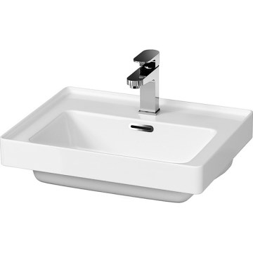 Cersanit K114-005 - Zápustné umyvadlo CREA 40x50,5 cm keramika/lesklá bílá