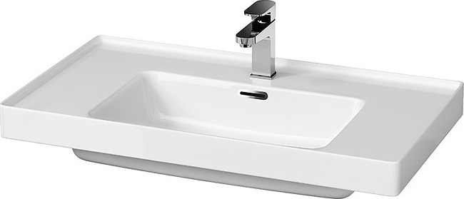 Cersanit K114-017 - Zápustné umyvadlo CREA 44,5x80,5 cm keramika/lesklá bílá