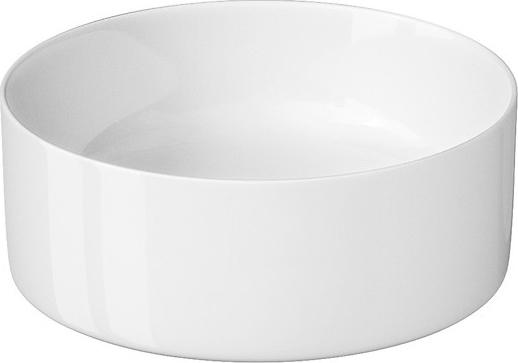 Cersanit K114-020 - Umyvadlo na desku CREA pr. 38 cm keramika/lesklá bílá
