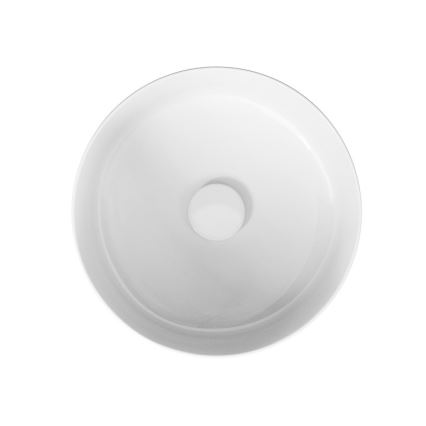 Cersanit K114-020 - Umyvadlo na desku CREA pr. 38 cm keramika/lesklá bílá