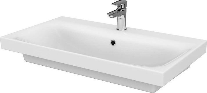 Cersanit K116-013 - Zápustné umyvadlo MODUO 45x80 cm keramika/lesklá bílá