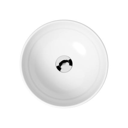 Cersanit K116-047-ECO - Umyvadlo na desku MODUO pr. 35 cm keramika/lesklá bílá