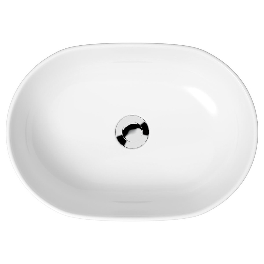 Cersanit K116-049 - Umyvadlo na desku MODUO 35,5x50 cm keramika/lesklá bílá