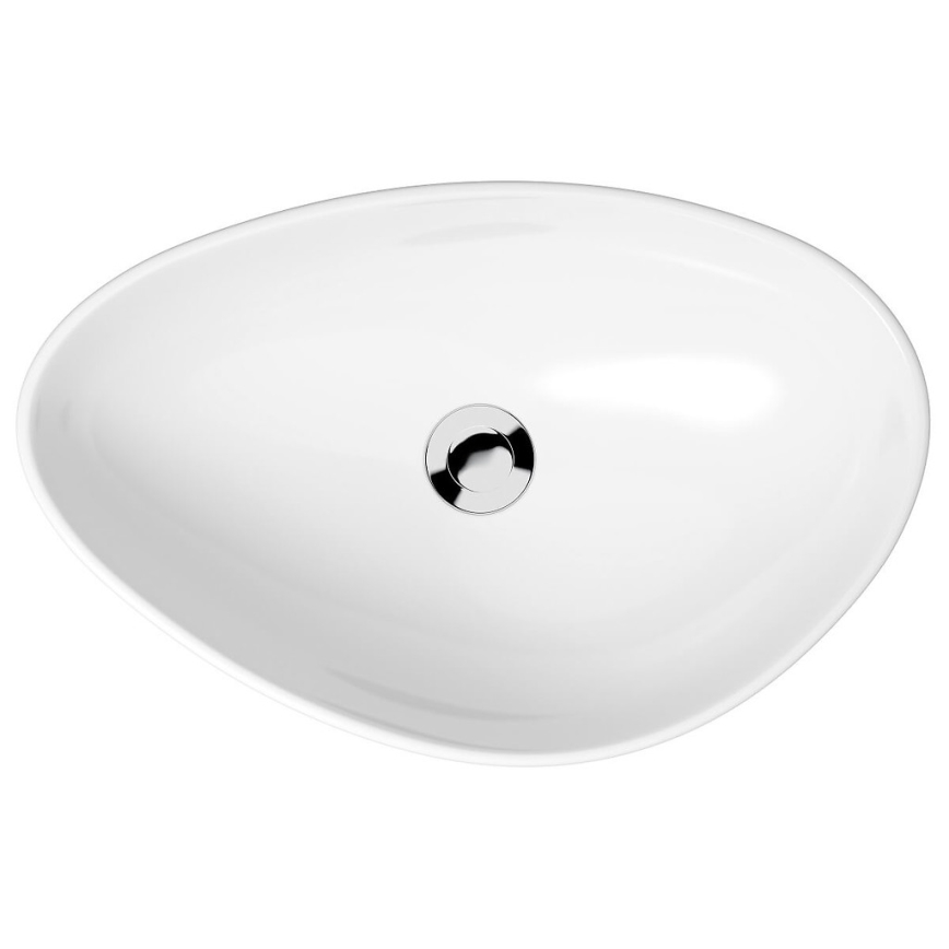 Cersanit K116-052 - Umyvadlo na desku MODUO 36,5x56,5 cm keramika/lesklá bílá
