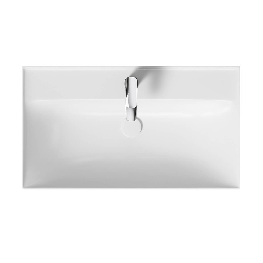 Cersanit K120-010 - Zápustné umyvadlo LARGA 46x80,5 cm keramika/lesklá bílá